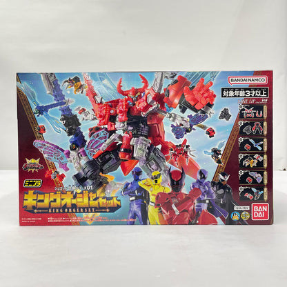 おもちゃ・玩具 王様戦隊キングオージャー ミニプラ シュゴッド合体シリーズ01 キングオ―ジャーセット【瀬戸大橋店】