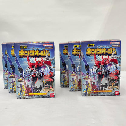 おもちゃ・玩具 王様戦隊キングオージャー ミニプラ シュゴッド合体シリーズ01 キングオ―ジャーセット【瀬戸大橋店】