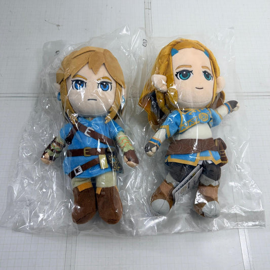 ぬいぐるみ 未開封 ゼルダの伝説 ぬいぐるみ S 三英貿易 リンク ゼルダ 2点セット【712-7344】【瀬戸大橋店】