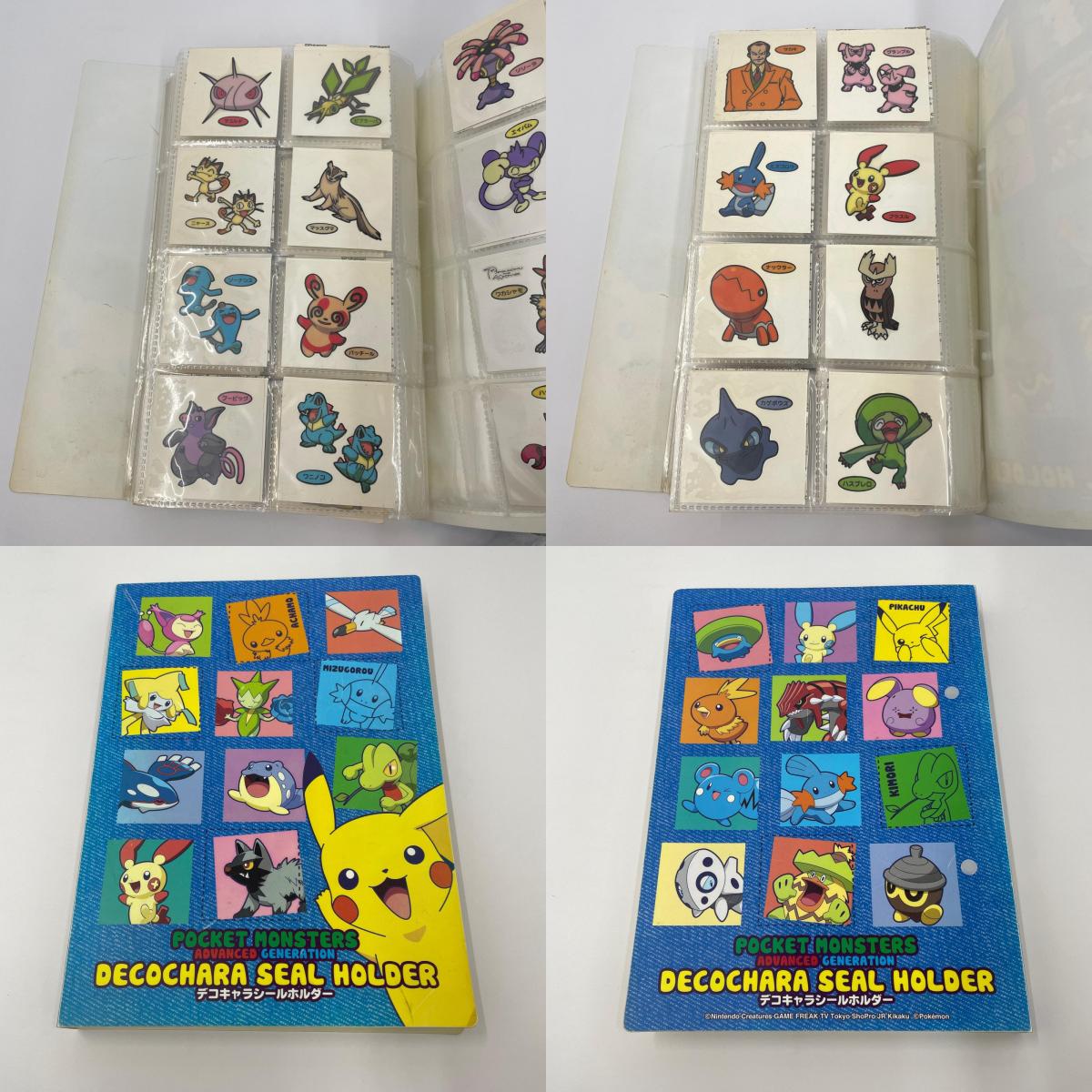 その他ホビー ポケモンデコキャラシール ホルダーセット【瀬戸大橋店】
