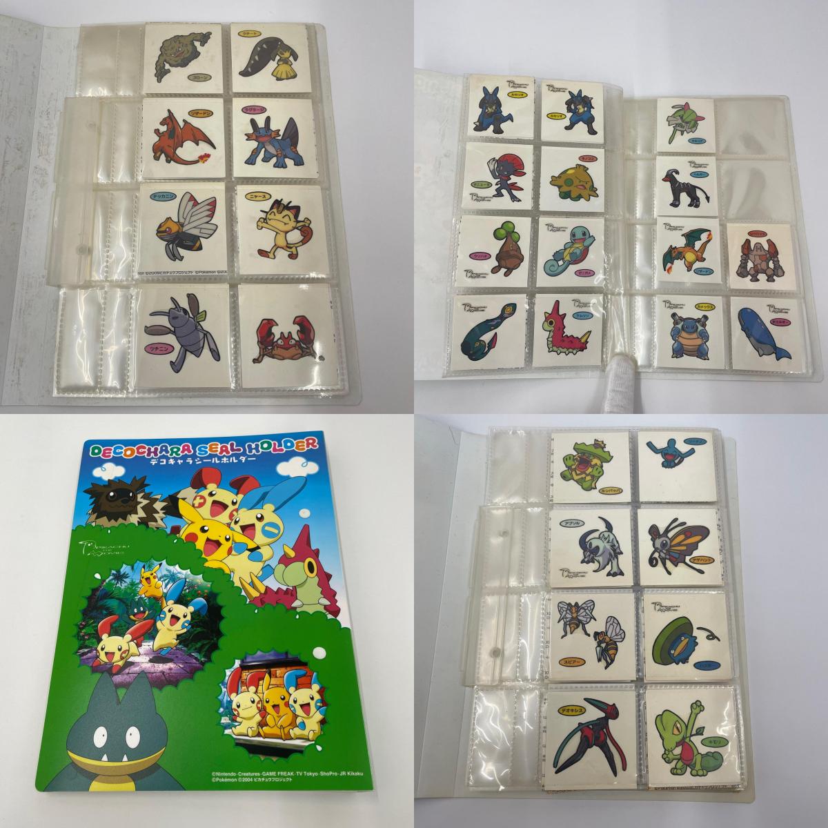 その他ホビー ポケモンデコキャラシール ホルダーセット【瀬戸大橋店】
