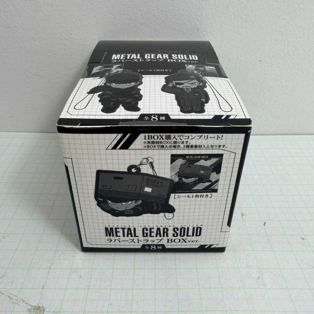 その他ホビー 未開封 METAL GEAR SOLID メタルギアソリッド ラバーストラップ BOXver.【713-7237】【瀬戸大橋店】