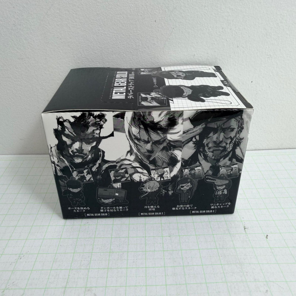 その他ホビー 未開封 METAL GEAR SOLID メタルギアソリッド ラバーストラップ BOXver.【713-7237】【瀬戸大橋店】