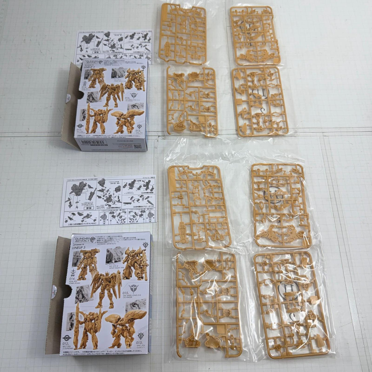 プラモデル GUNDAM ARTIFACT ガンダムアーティファクト phase3 9点セット【715-7253】【瀬戸大橋店】