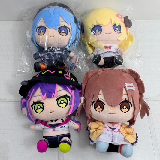 ぬいぐるみ hololive friends with u ぬいぐるみ 星街すいせい 角巻わため 常闇トワ 戌神ころね 4体セット【718-7266】【瀬戸大橋店】
