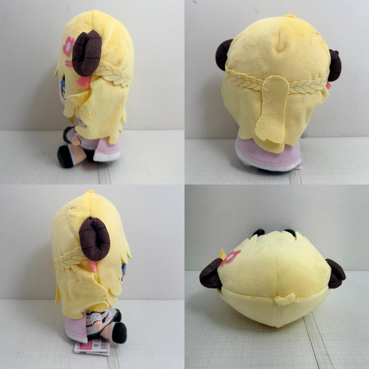 ぬいぐるみ hololive friends with u ぬいぐるみ 星街すいせい 角巻わため 常闇トワ 戌神ころね 4体セット【718-7266】【瀬戸大橋店】