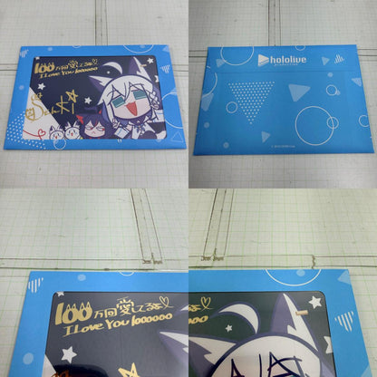 その他ホビー ホロライブ 白上フブキ 箔押しサイン入り ポストカード 4点セット【718-7324】【瀬戸大橋店】