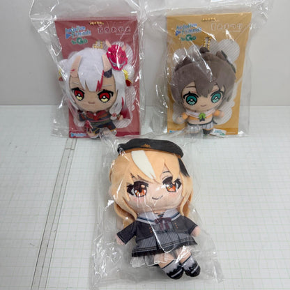 ぬいぐるみ ホロライブ フレアとおでかけぬいぐるみ おでかけ衣装ver. hololive friends to Go 百鬼あやめ 夏色まつり 3点セット【718-7335】【瀬戸大橋店】
