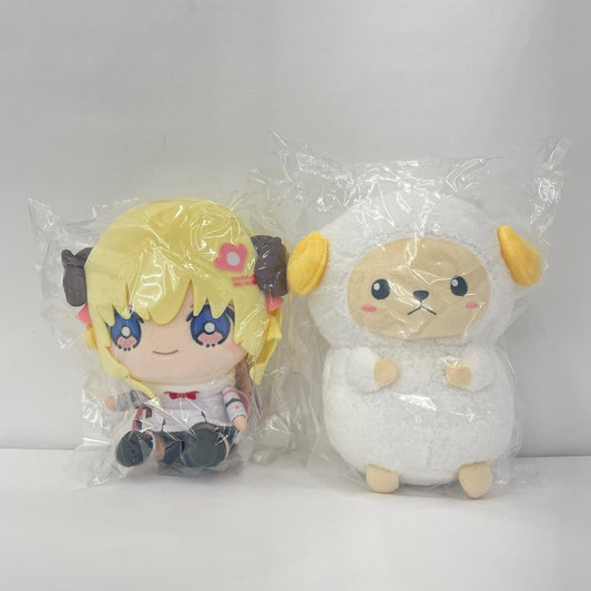 ぬいぐるみ ホロライブ 角巻わため hololive friends with u vol.5・わためいとぬいぐるみ 2点セット【瀬戸大橋店】