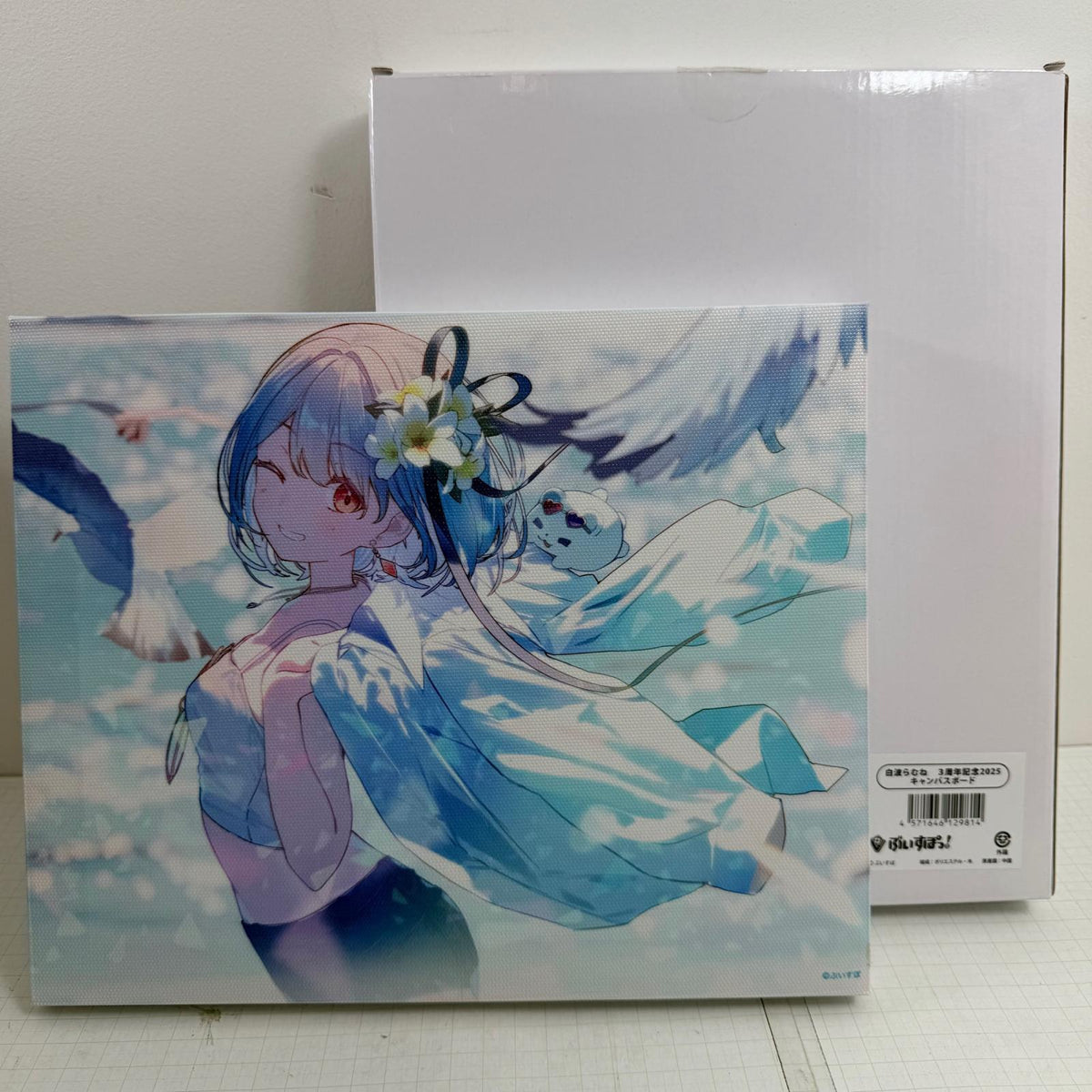 その他ホビー ぶいすぽっ！ 白波らむね 3周年記念2025 キャンバスボード【721-7114】【瀬戸大橋店】