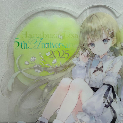 その他ホビー ぶいすぽっ！ 英リサ 5周年記念2025 アクリルクロック【721-7116】【瀬戸大橋店】