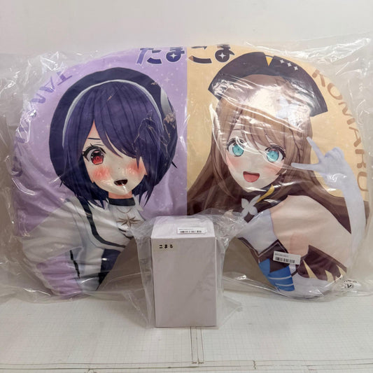 その他ホビー 未開封 あおぎり高校 音霊魂子 栗駒こまる たまこま ゲーミングクッション 缶ごと入るタンブラー 2点セット【721-7273】【瀬戸大橋店】