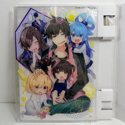 その他ホビー 三嶋くろね画集II Blessing！！ この素晴らしい世界に祝福を！ メロンブックス特典 箔押しサイン入りアクリルパネル【721-7286】【瀬戸大橋店】