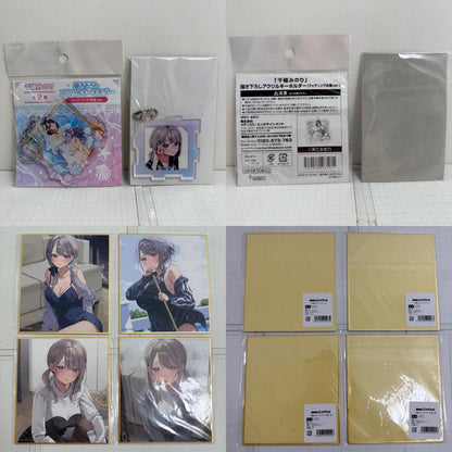 その他ホビー 千種みのり 志乃と恋 アクリルスタンド 色紙 他グッズ 21点セット【721-7290】【瀬戸大橋店】