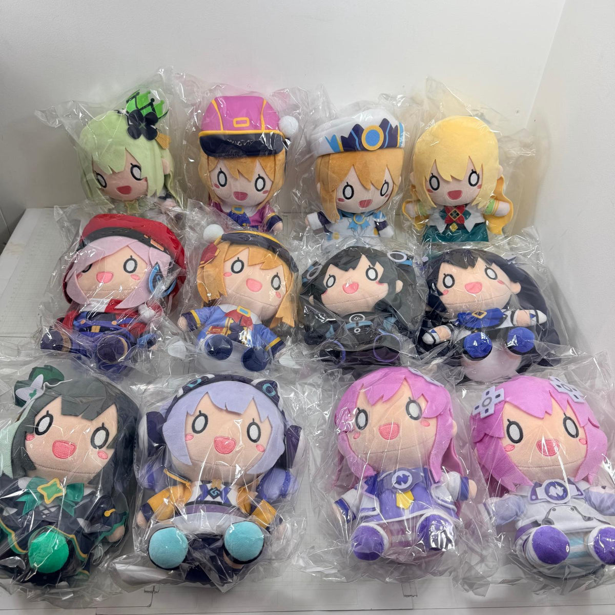 ぬいぐるみ 未開封 超新時空ゲイムネプテューヌ∞ ネプテューヌ15周年記念ぬいぐるみ 12体セット【721-7336】【瀬戸大橋店】