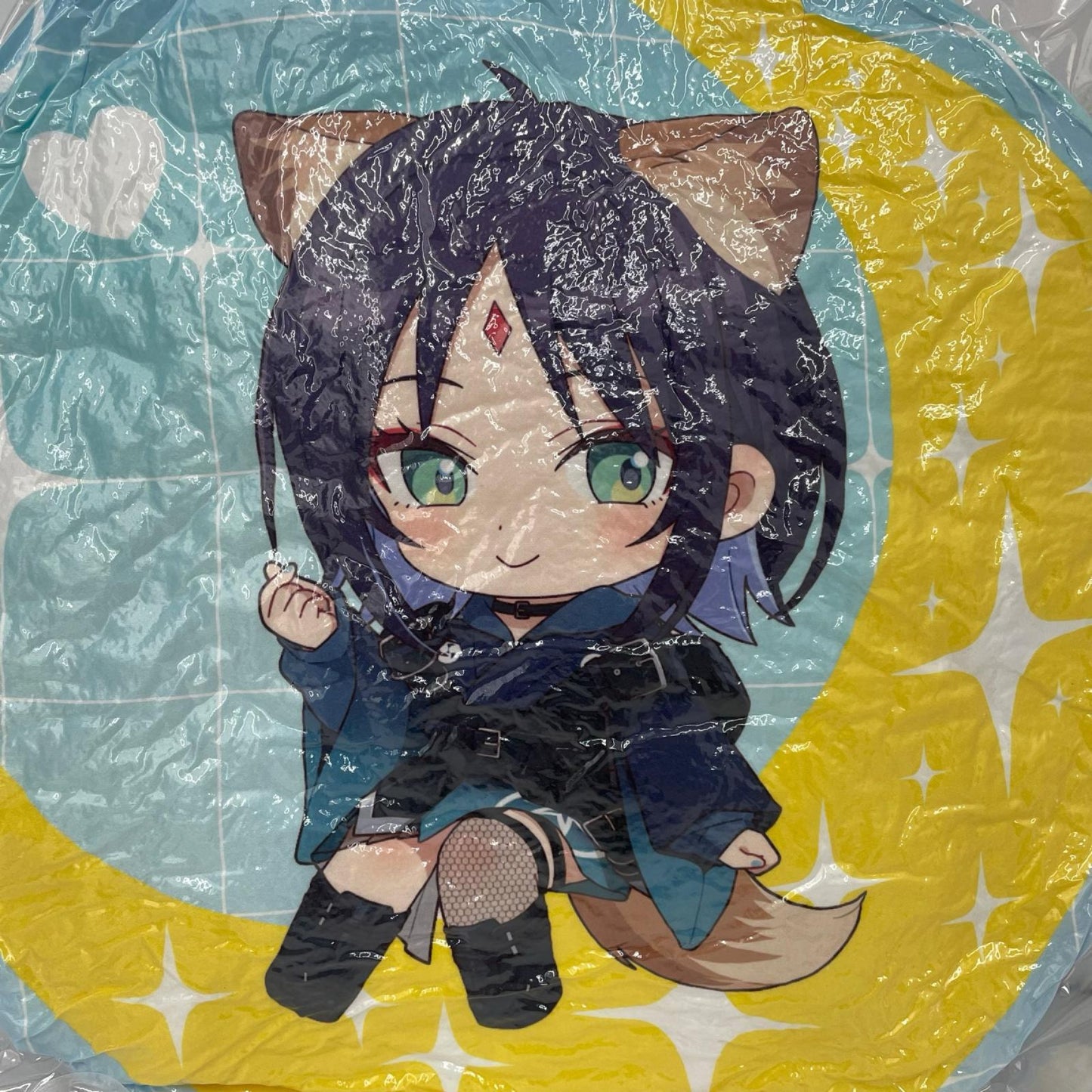 その他ホビー 超かぐや姫！ ハート♡オンラインくじ A-2賞 ふんわりラウンドクッション 彩葉【瀬戸大橋店】