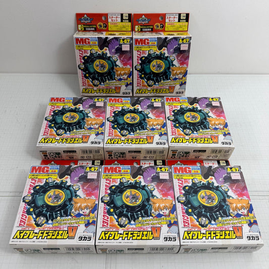 おもちゃ・玩具 未開封 A-67 ベイブレードドラシエルV バイパー 8点セット 爆転シュートベイブレード【724-7278】【瀬戸大橋店】