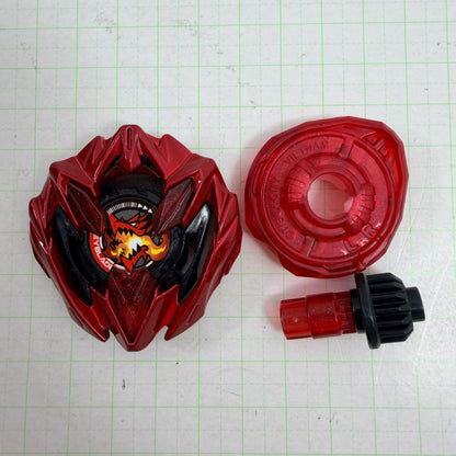 おもちゃ・玩具 ドランバスター2-80Q メタルコート:レッド ベイブレードエックス BEYBLADE X【724-7301】【瀬戸大橋店】