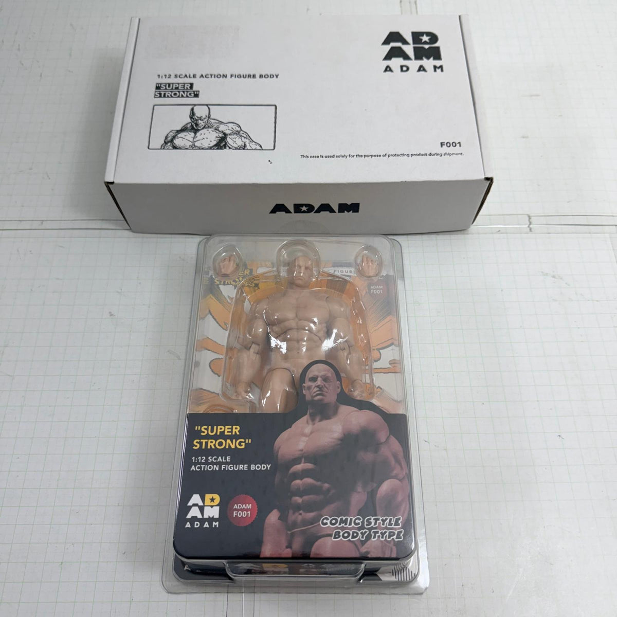 フィギュア 未開封 ADAM F001 アダム 1/12スケール アクションフィギュア コミックスタイルボディータイプ【724-7316】【フィギュア】【瀬戸大橋店】