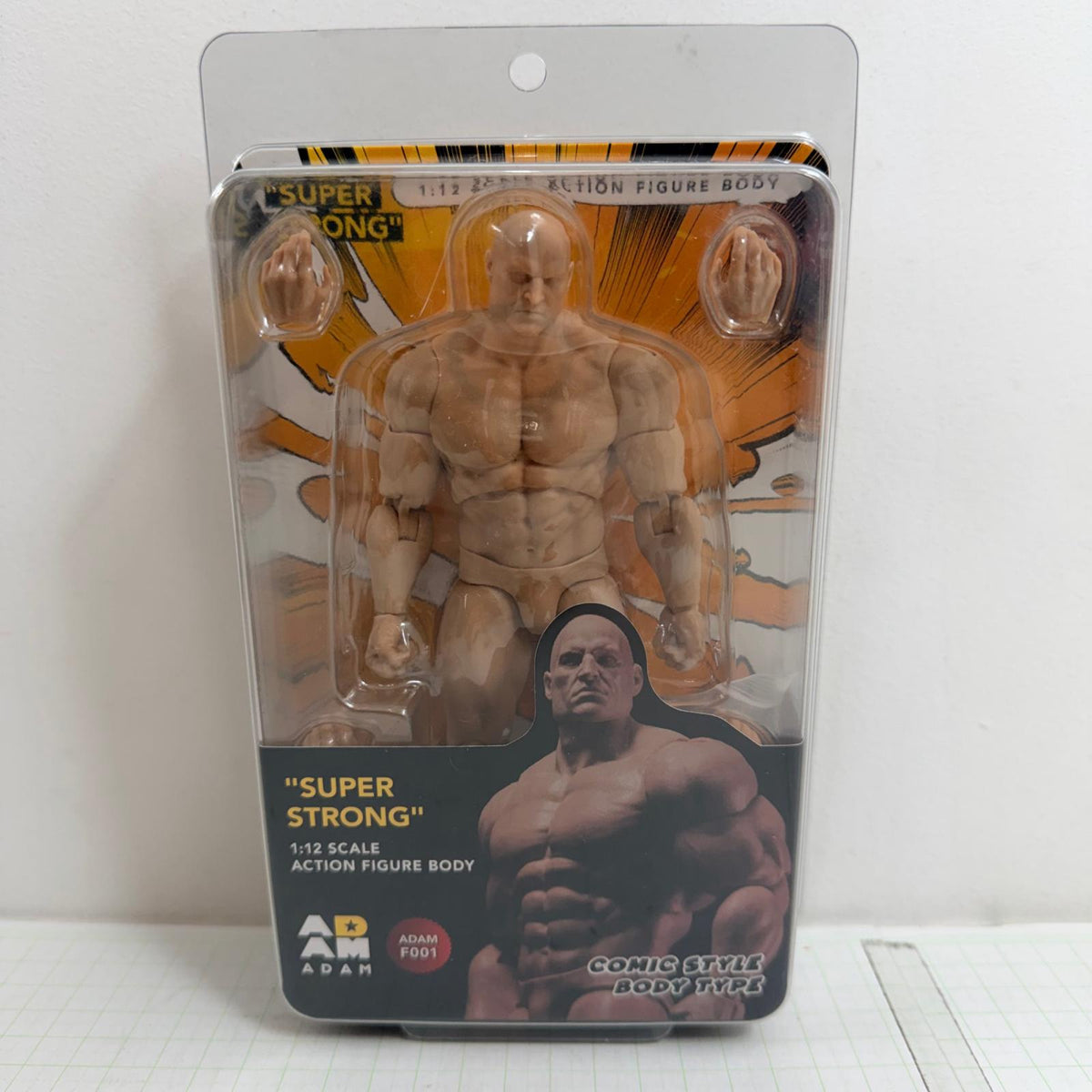 フィギュア 未開封 ADAM F001 アダム 1/12スケール アクションフィギュア コミックスタイルボディータイプ【724-7316】【フィギュア】【瀬戸大橋店】