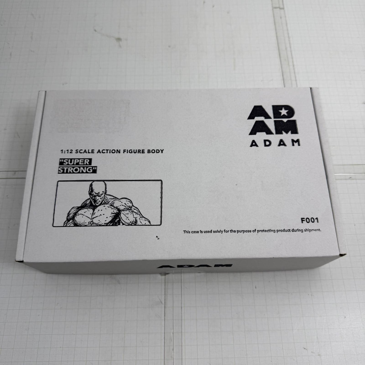 フィギュア 未開封 ADAM F001 アダム 1/12スケール アクションフィギュア コミックスタイルボディータイプ【724-7316】【フィギュア】【瀬戸大橋店】