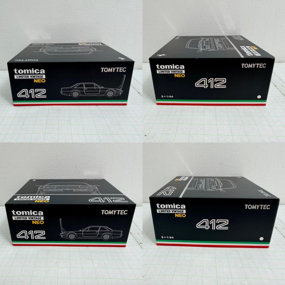 模型 LV-N フェラーリ 412 トミカ リミテッドヴィンテージ NEO トミーテック【728-7451】【瀬戸大橋店】
