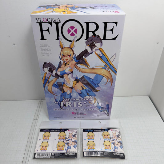 プラモデル アイリス Ver.1.5 ブロッカーズ フィオーレ 追加表情セット 3点セット【739-7510】【瀬戸大橋店】