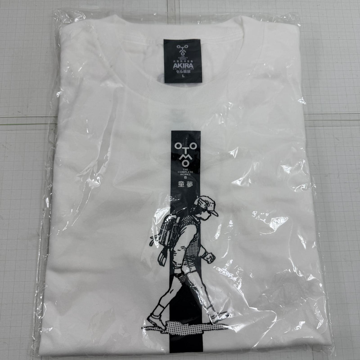 その他ホビー 未開封 童夢 Tシャツ 大友克洋全集 AKIRA セル画展【741-7174】【瀬戸大橋店】