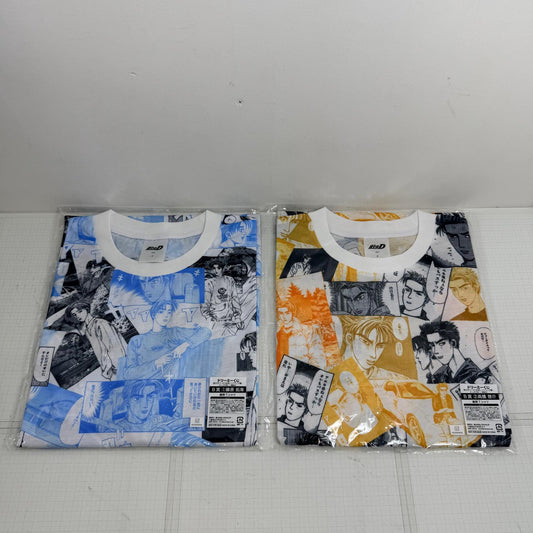 その他ホビー 未開封 ドリーミーくじ 頭文字D VS赤城レッドサンズ編 B賞 総柄Tシャツ 藤原拓海 高橋啓介 2点セット【741-7305】【瀬戸大橋店】