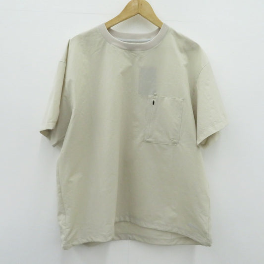 NANGA | ナンガ ドットエア コンフィー Tシャツ 半袖Ｔシャツ ベージュ サイズ：L【瀬戸大橋店】