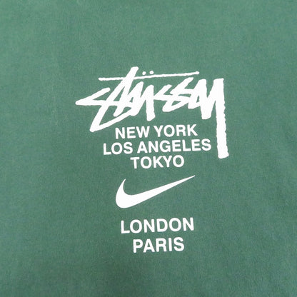 NIKE | ナイキ ×STUSSY 半袖Ｔシャツ DD3343-341 グリーン サイズ：L【瀬戸大橋店】