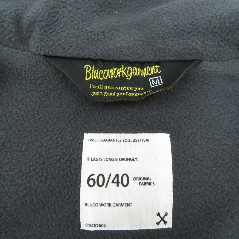 BLUCO | ブルコ 60/40 SHELL JACKET ジャケット ナイロンジャケット 1372-3B01 オレンジ サイズ：M【瀬戸大橋店】