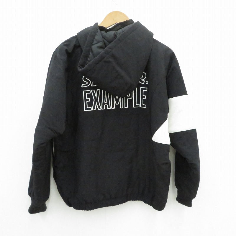 EXAMPLE | イグザンプル ×STARTER BLACK LABEL アノラックパーカー その他アウター ブラック サイズ：M【瀬戸大橋店】