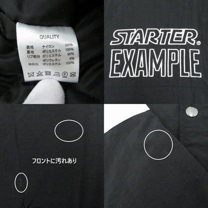 EXAMPLE | イグザンプル ×STARTER BLACK LABEL アノラックパーカー その他アウター ブラック サイズ：M【瀬戸大橋店】