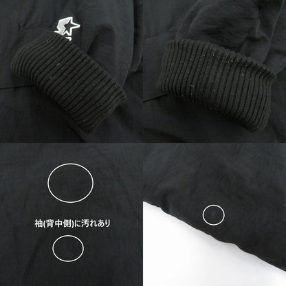 EXAMPLE | イグザンプル ×STARTER BLACK LABEL アノラックパーカー その他アウター ブラック サイズ：M【瀬戸大橋店】