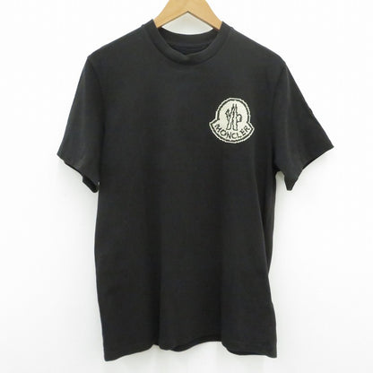 MONCLER | モンクレール 23年製 半袖Ｔシャツ J20918C00004 83927 ブラック サイズ：M【瀬戸大橋店】