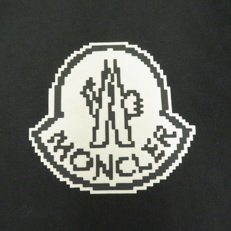 MONCLER | モンクレール 23年製 半袖Ｔシャツ J20918C00004 83927 ブラック サイズ：M【瀬戸大橋店】