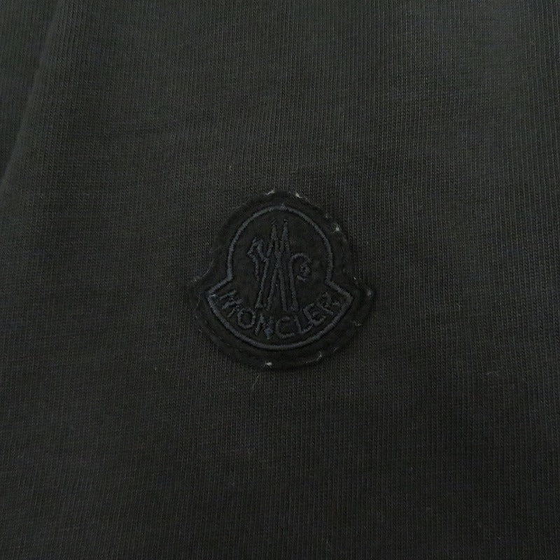 MONCLER | モンクレール 23年製 半袖Ｔシャツ J20918C00004 83927 ブラック サイズ：M【瀬戸大橋店】