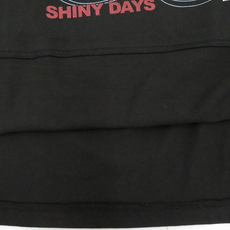 Short sleeve tee “SHINY DAYS” 半袖Ｔシャツ ×School Days(0verflow) Chillweeb ブラック サイズ：L【瀬戸大橋店】