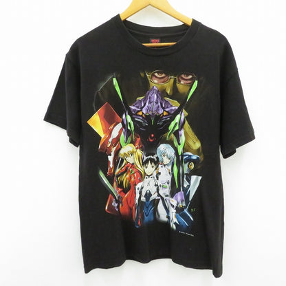 Geeks Rule/Evangelion T-Shirt Vol.03 半袖Ｔシャツ ブラック サイズ：L【瀬戸大橋店】