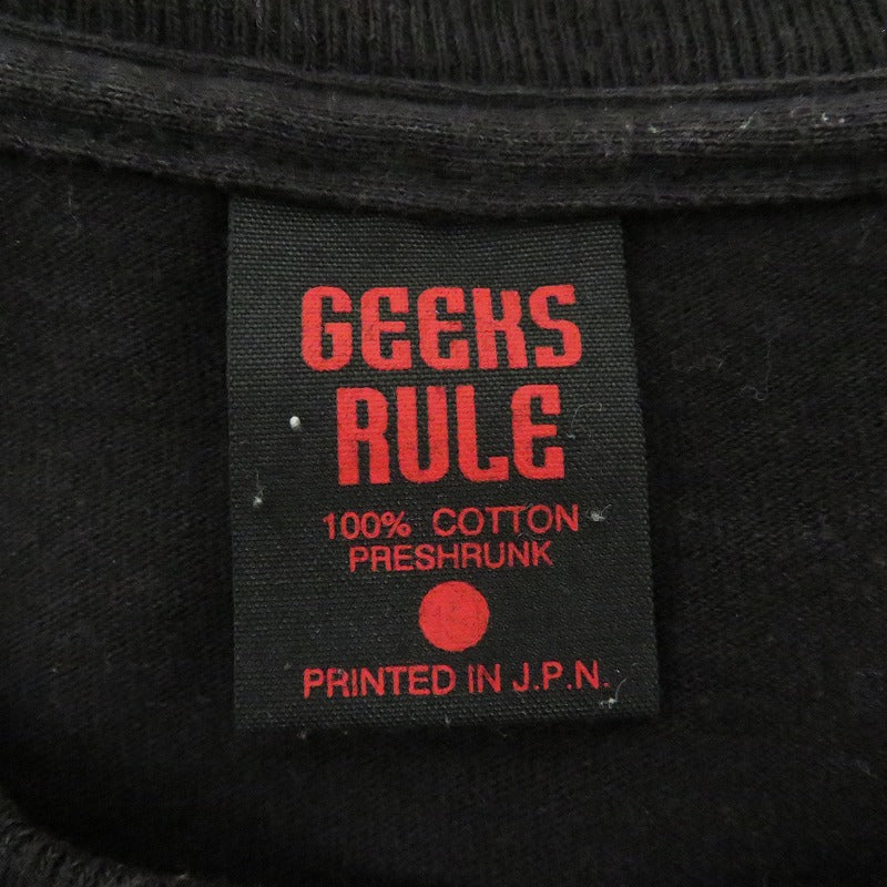 Geeks Rule/Evangelion T-Shirt Vol.03 半袖Ｔシャツ ブラック サイズ：L【瀬戸大橋店】
