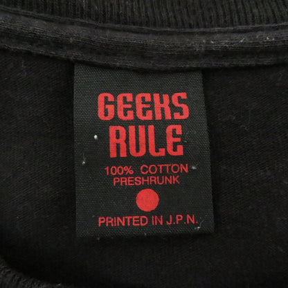 Geeks Rule/Evangelion T-Shirt Vol.03 半袖Ｔシャツ ブラック サイズ：L【瀬戸大橋店】