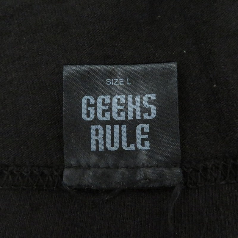 Geeks Rule/Evangelion T-Shirt Vol.03 半袖Ｔシャツ ブラック サイズ：L【瀬戸大橋店】
