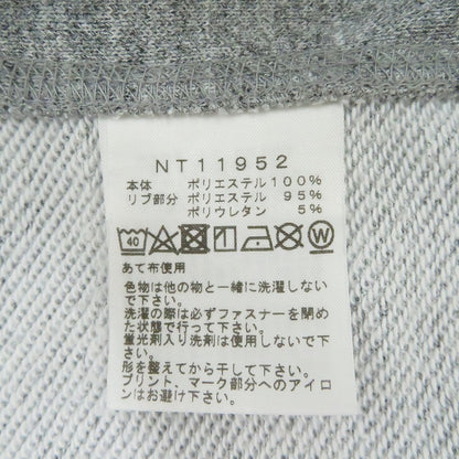 THE NORTH FACE | ザ・ノースフェイス スクエアロゴフルジップ パーカー NT11952 グレー サイズ：L【瀬戸大橋店】