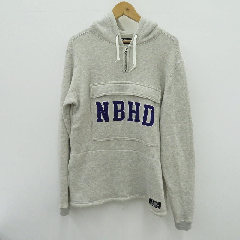 NEIGHBORHOOD | ネイバーフッド LOGIC / C-HZ HOODED. LS 18AW パーカー 182FPNH-CSM04 グレー サイズ：M【瀬戸大橋店】