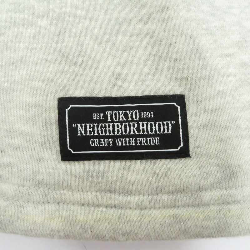 NEIGHBORHOOD | ネイバーフッド LOGIC / C-HZ HOODED. LS 18AW パーカー 182FPNH-CSM04 グレー サイズ：M【瀬戸大橋店】