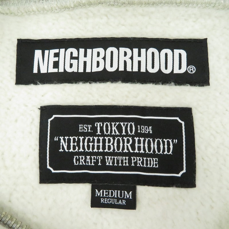 NEIGHBORHOOD | ネイバーフッド LOGIC / C-HZ HOODED. LS 18AW パーカー 182FPNH-CSM04 グレー サイズ：M【瀬戸大橋店】