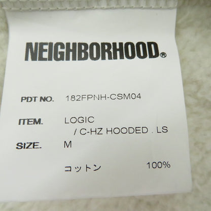 NEIGHBORHOOD | ネイバーフッド LOGIC / C-HZ HOODED. LS 18AW パーカー 182FPNH-CSM04 グレー サイズ：M【瀬戸大橋店】