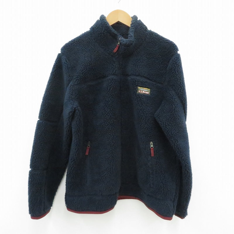 L.L.Bean | エルエルビーン その他アウター 500365 ボアジャケット サイズ:L-REG ネイビー【瀬戸大橋店】