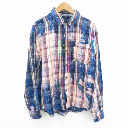 JORDAN | ジョーダン ×Awake NY Flannel Shirt 長袖シャツ FQ5454-498 ブルー サイズ：M【瀬戸大橋店】